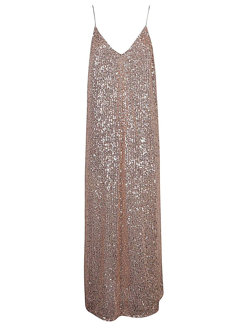THE NINA STUDIO Dresses Golden Polyester Elastane