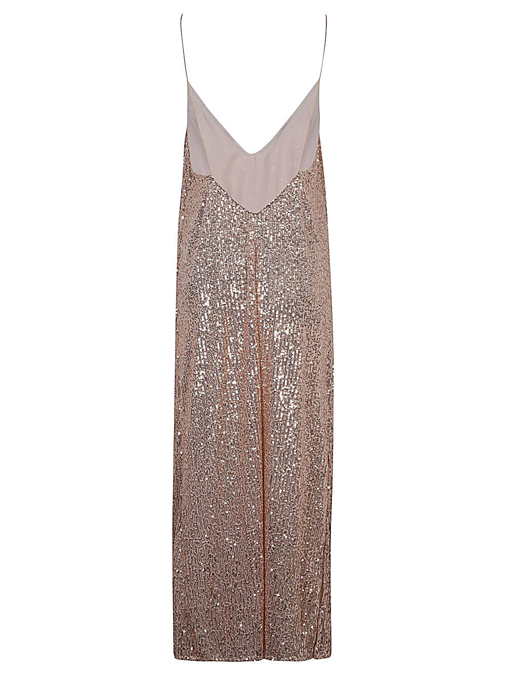THE NINA STUDIO Dresses Golden Polyester Elastane