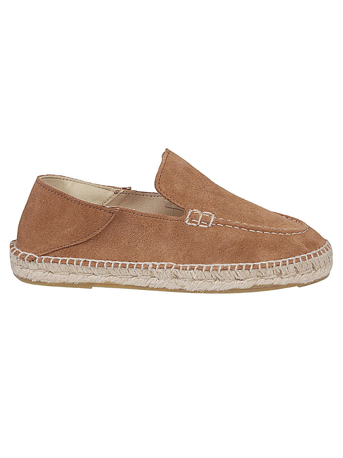 Manebi Flat Shoes Brown Suede