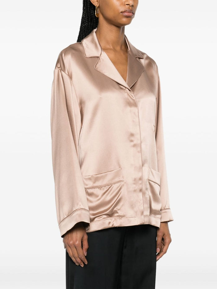 MAX MARA PIANOFORTE Jackets Brown Silk