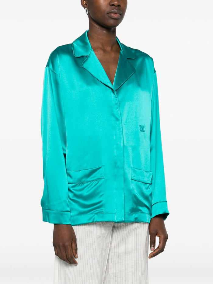 MAX MARA PIANOFORTE Jackets Green Silk