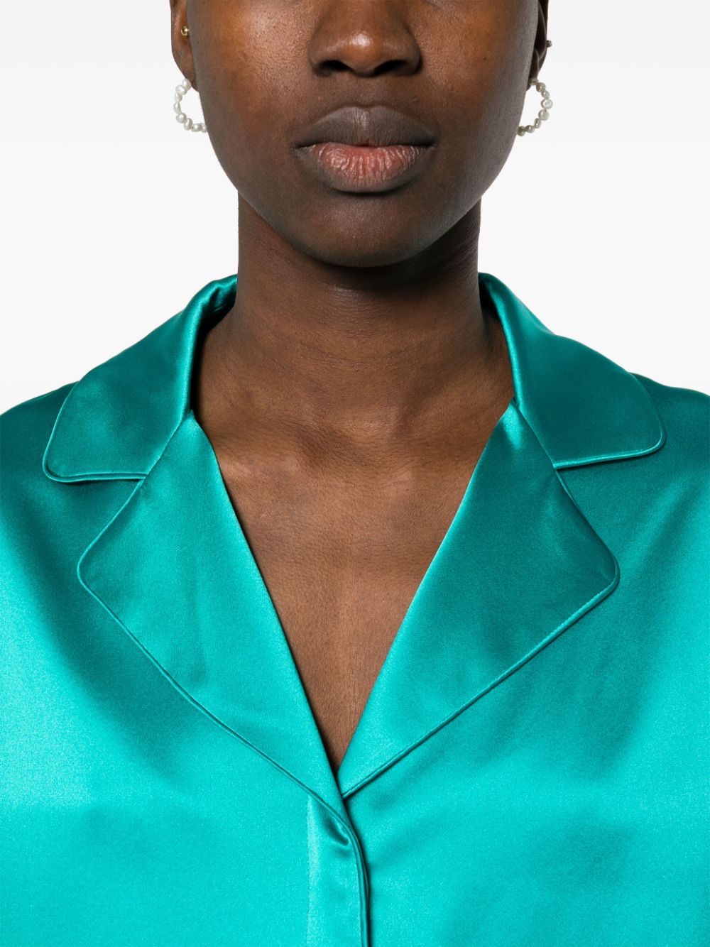 MAX MARA PIANOFORTE Jackets Green Silk