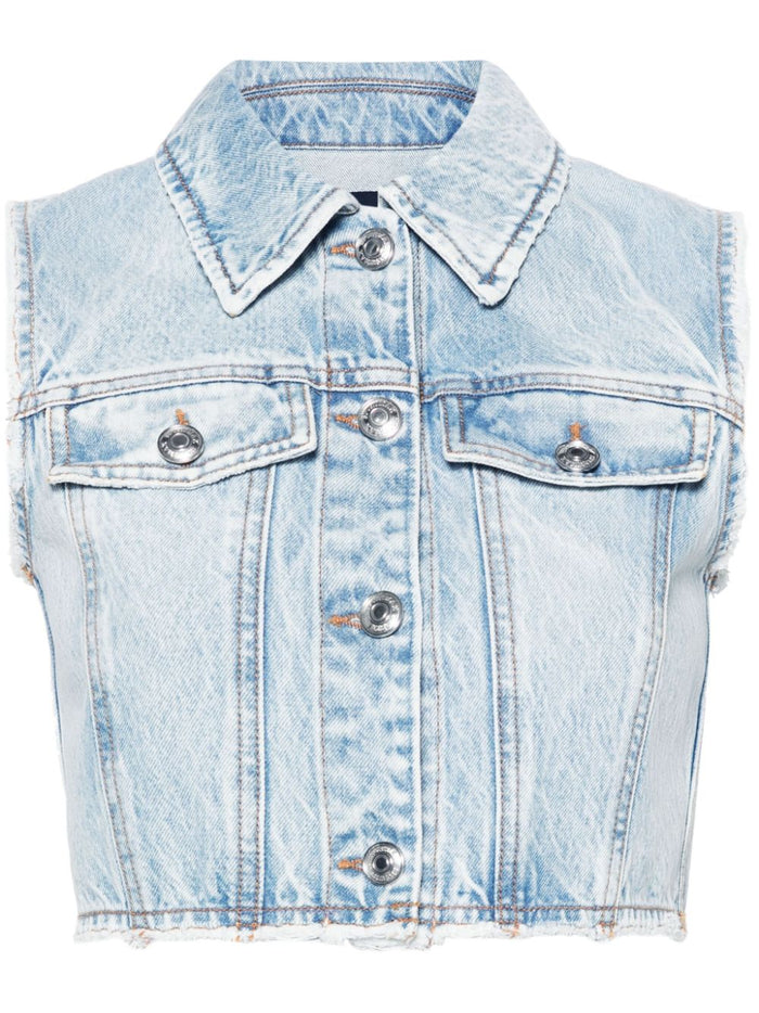 Sportmax Sweaters Blue Cotton