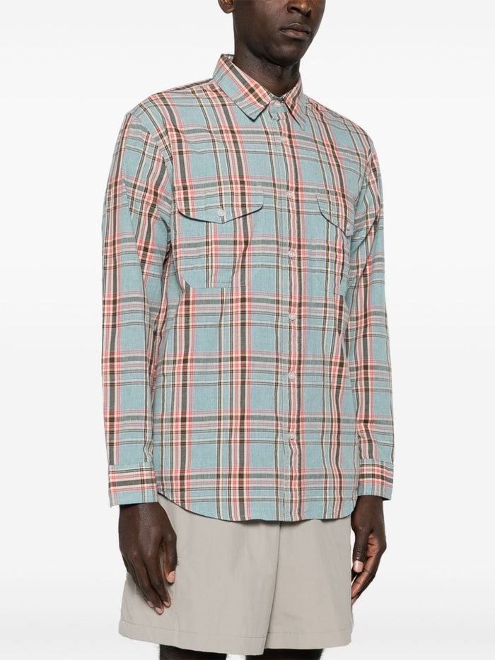 Filson Shirts Clear Blue Cotton
