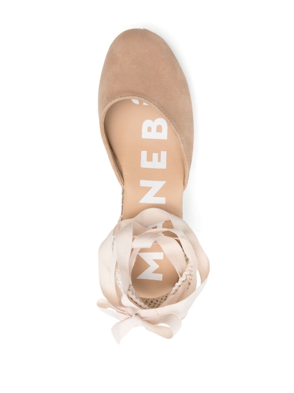 MANEBI Flat shoes Dove Grey Calf Leather