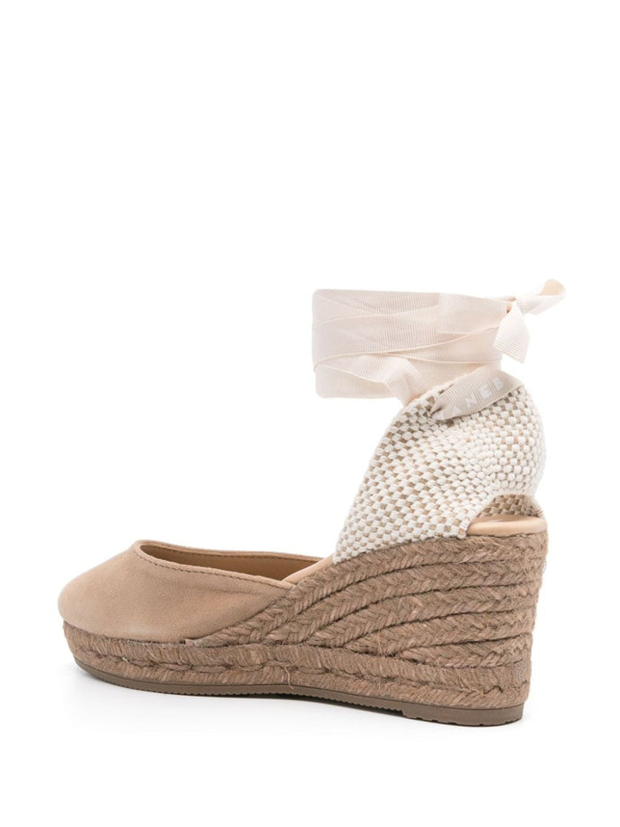 MANEBI Flat shoes Dove Grey Calf Leather