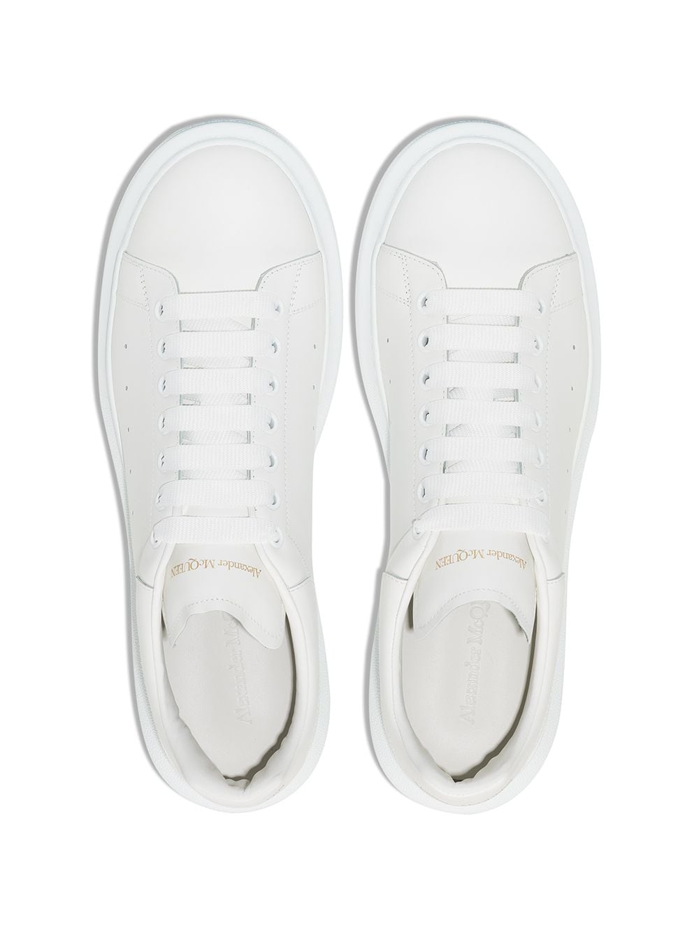 Alexander Mcqueen Sneakers White Calf Leather