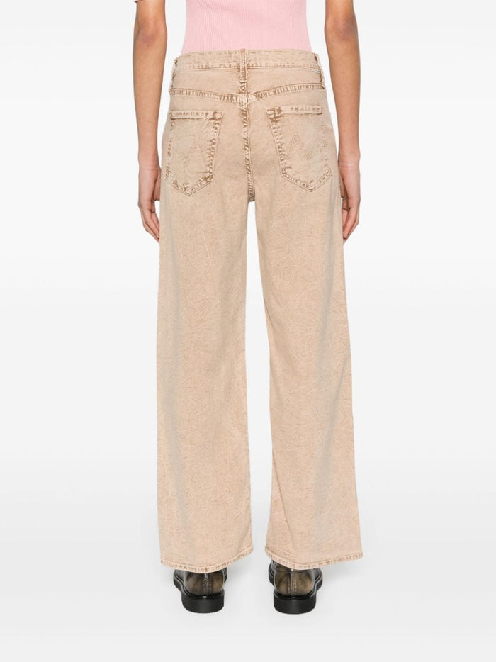 Mother Jeans Beige Cotton