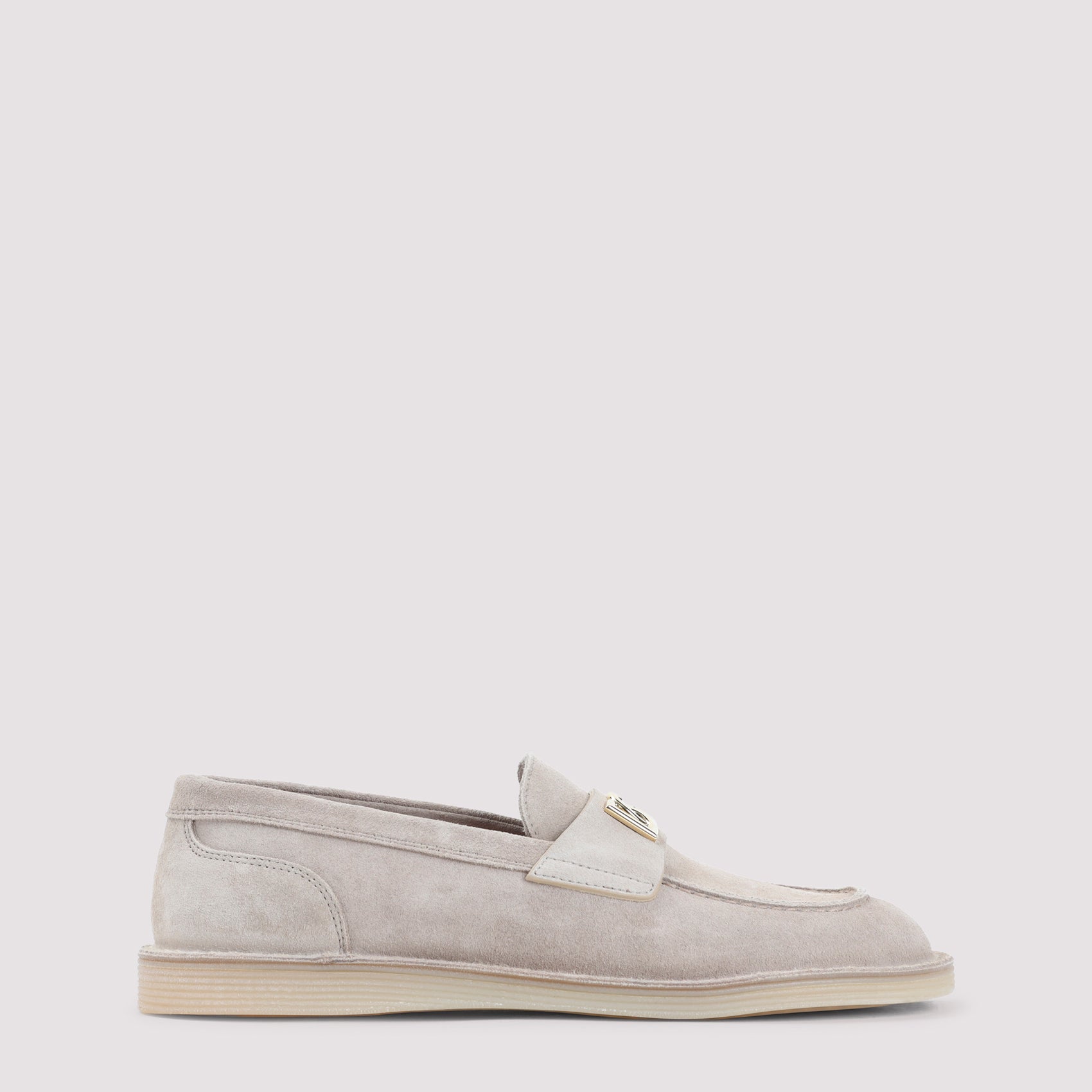 Calf Leather Loafers Nude & Neutrals Shoe