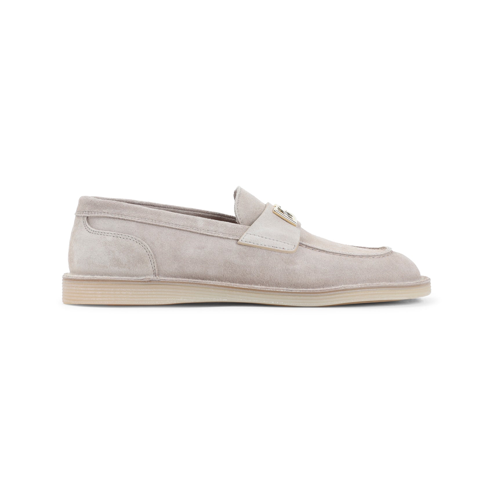 Calf Leather Loafers Nude & Neutrals Shoe