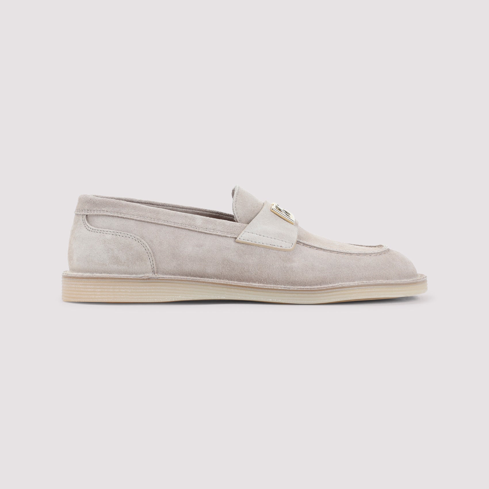 Calf Leather Loafers Nude & Neutrals Shoe