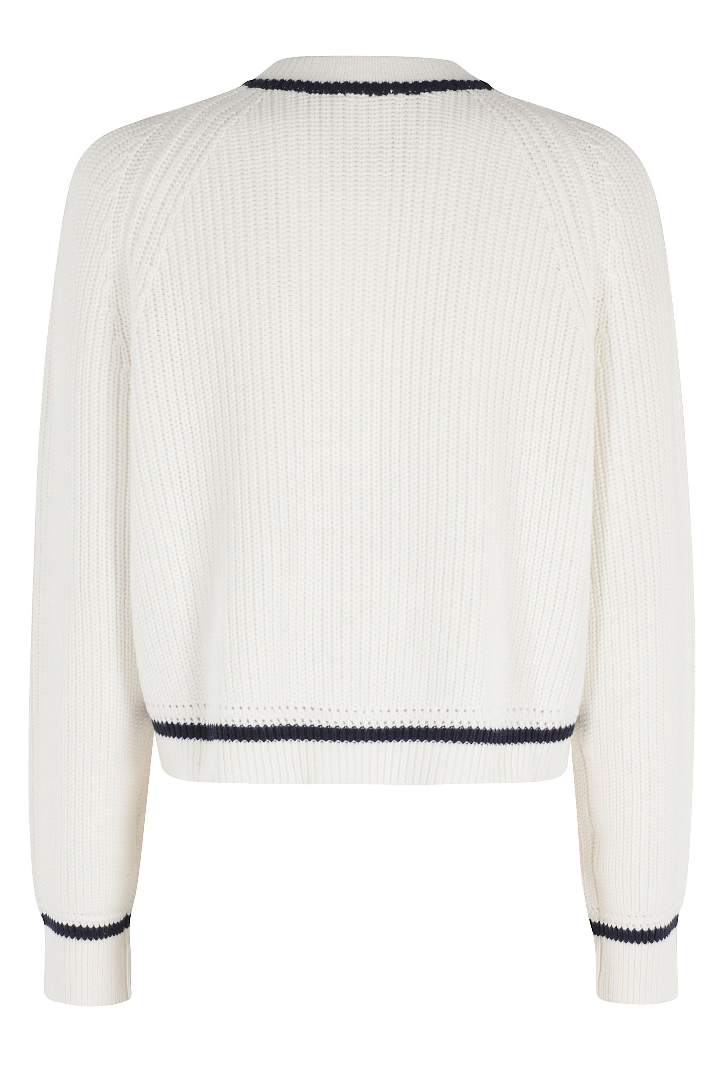 Cardigan Adelita White Cotone Maglia