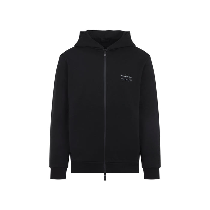Cotton Sweatshirt Black Jacket