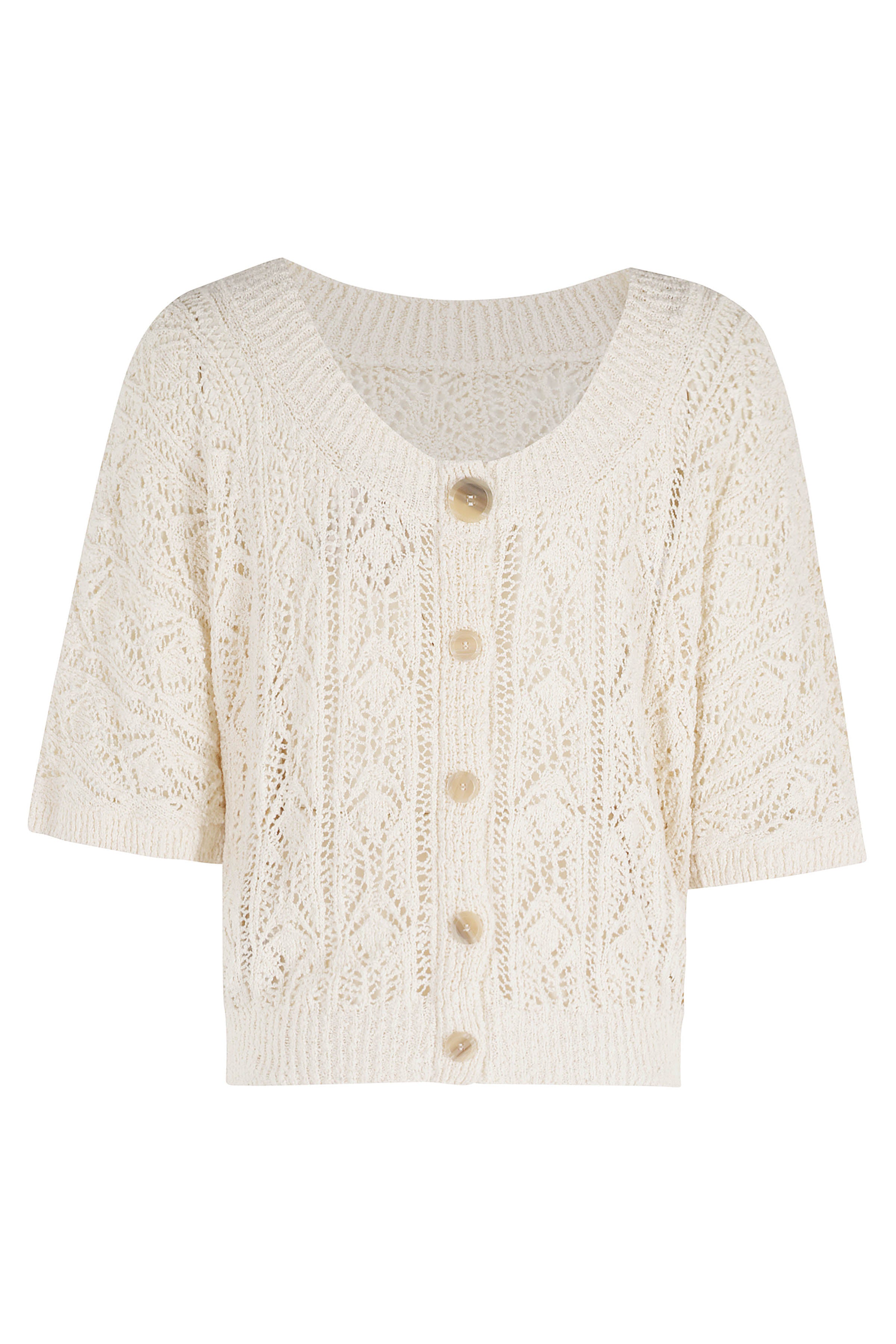 Maglia Alejandra Nude & Neutrals Cotton Polyamide