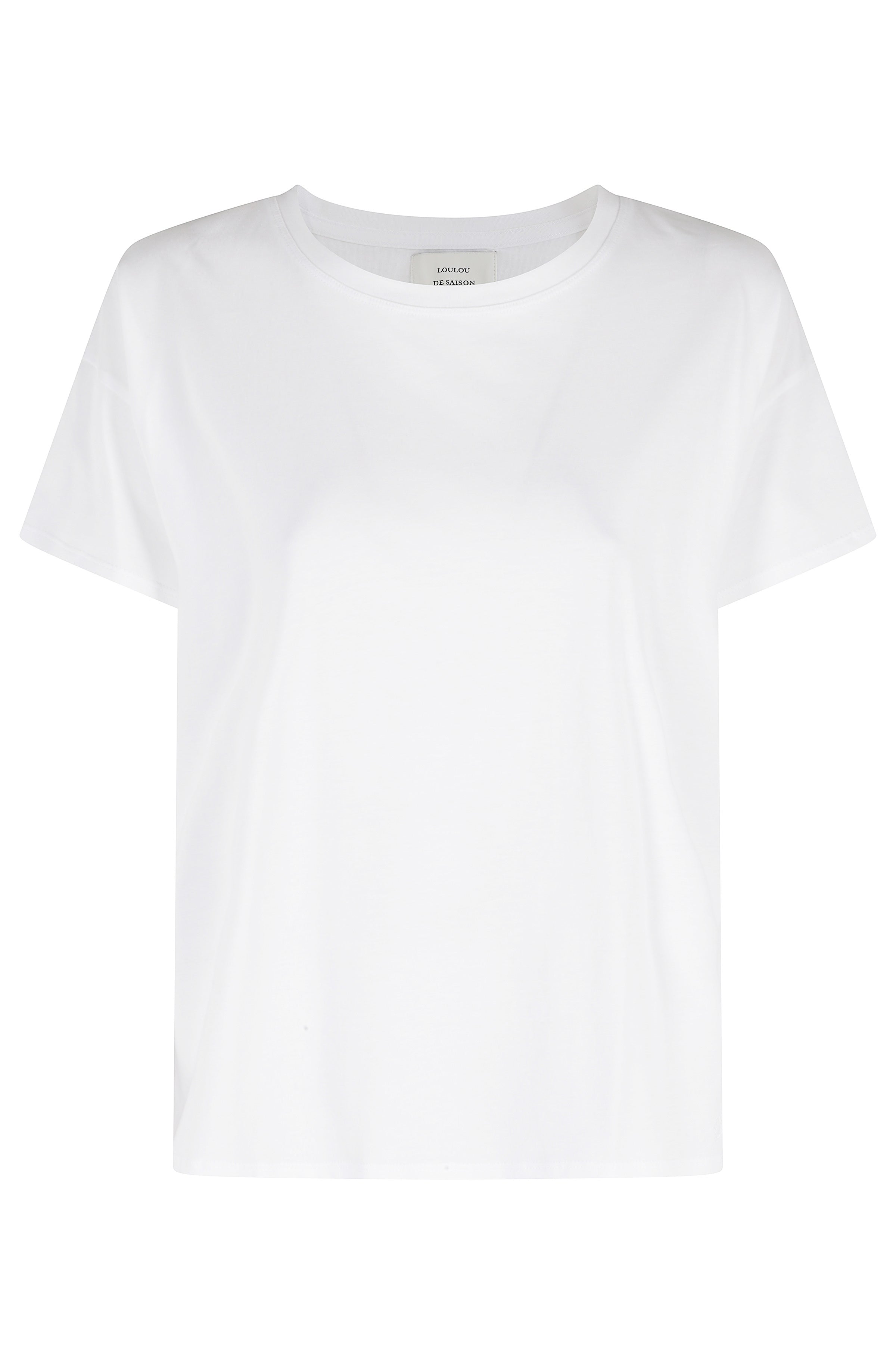 Basiluzzo Lds Tshirt White Cotone Supima T-shirt