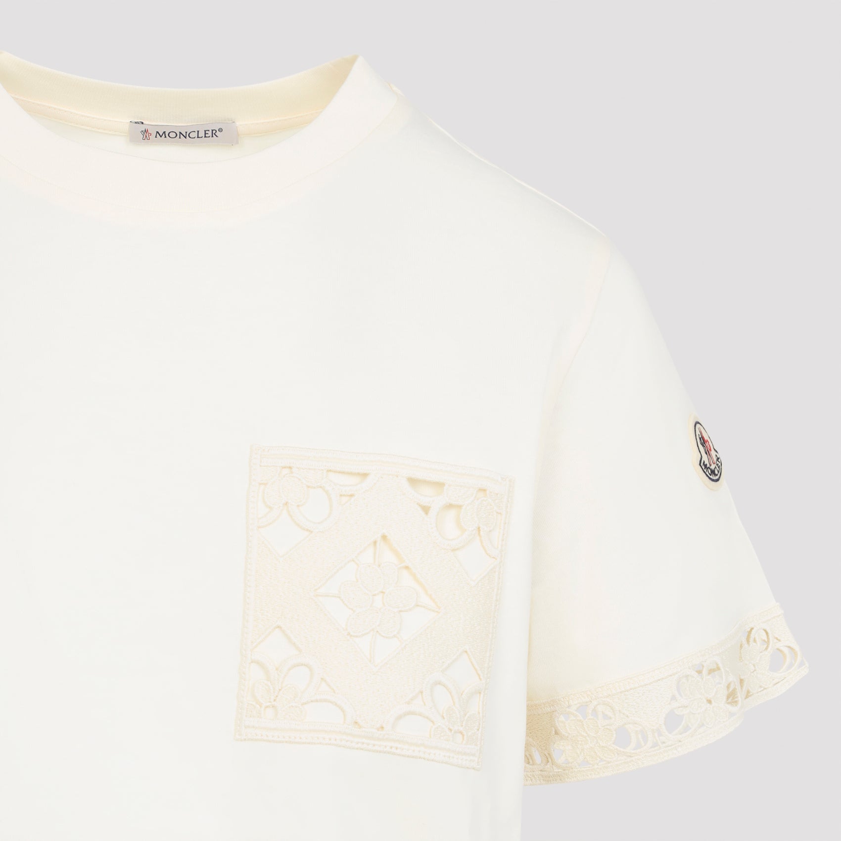 Short Sleeves T-shirt Nude & Neutrals Cotton Tshirt