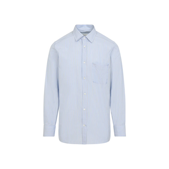 Cotton Shirt Blue