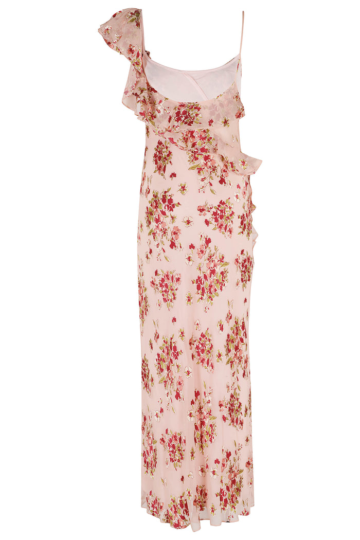 Ester Dress Pink & Purple Viscose Abito