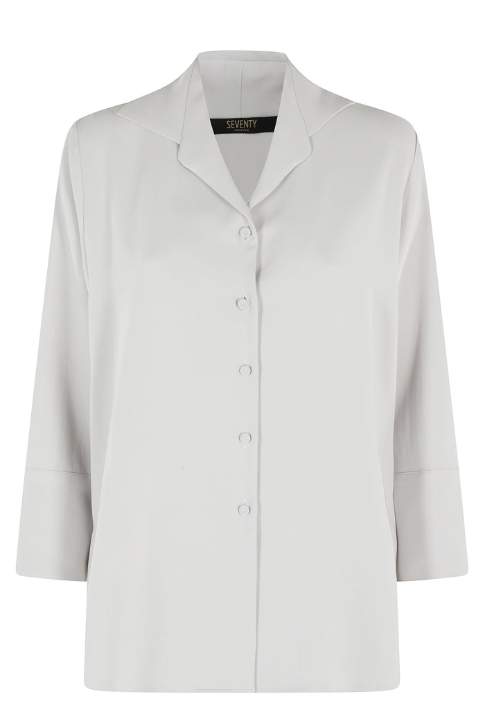 Camicia Grey Viscosa Elastane