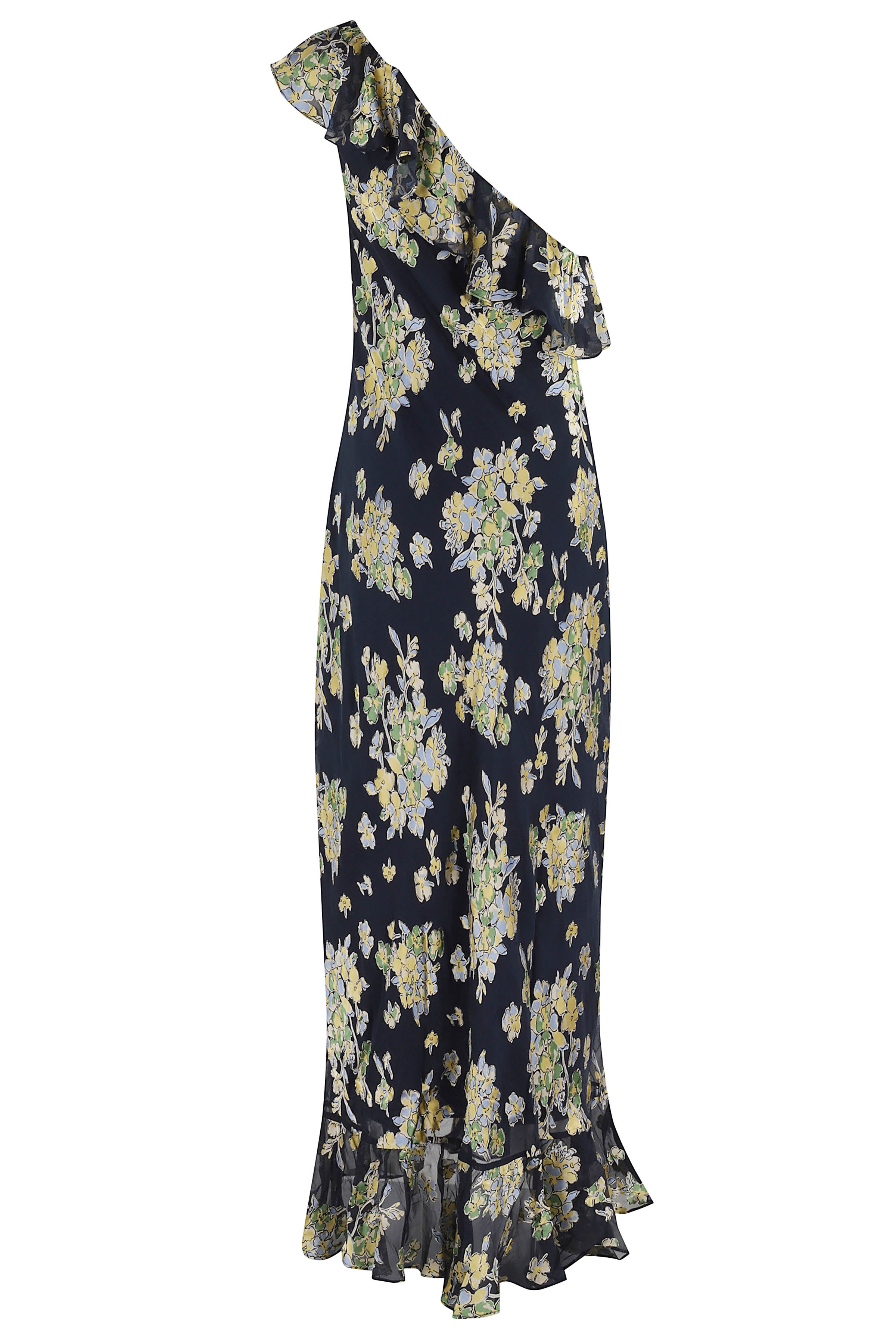 Leon Dress Blue Viscose Abito