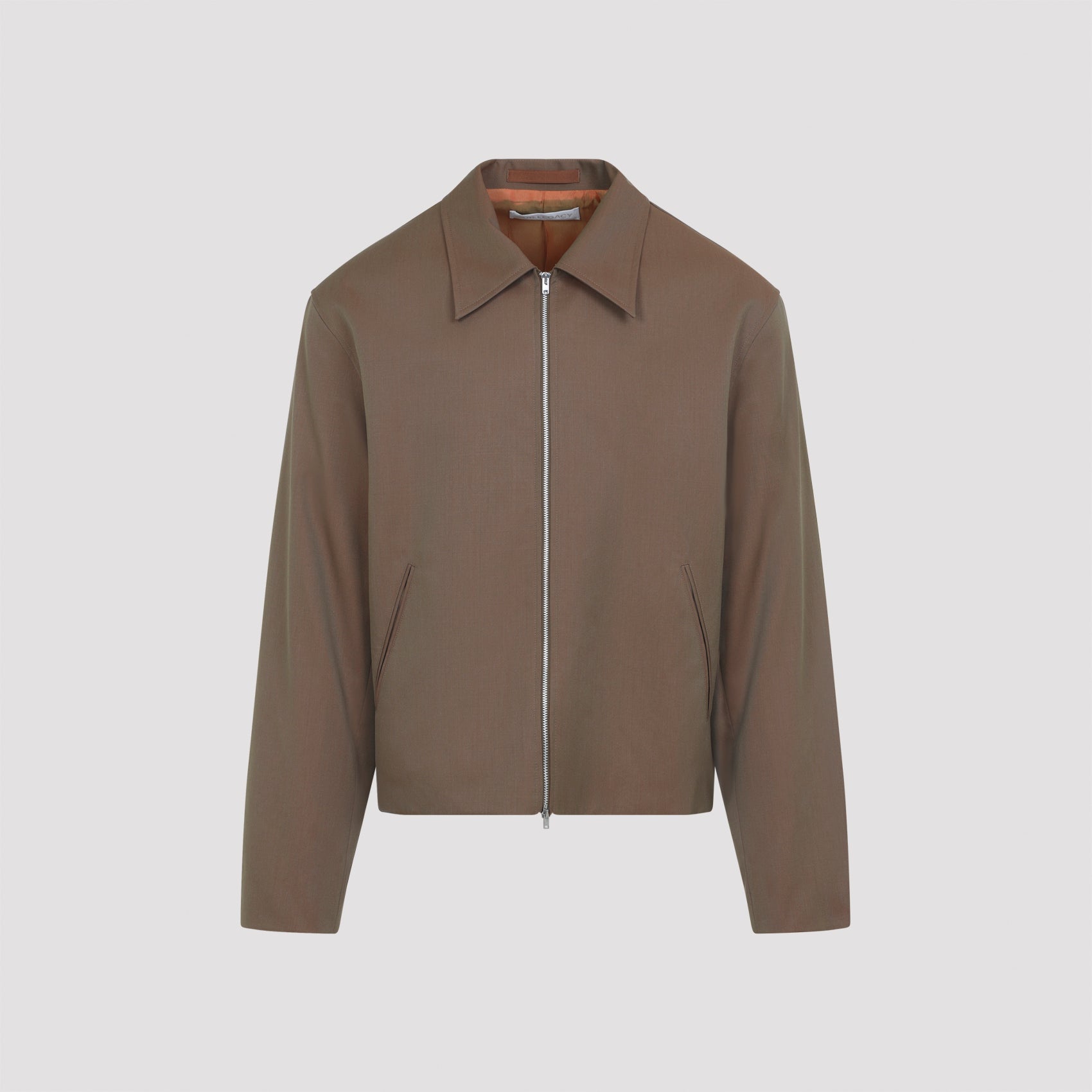 Mini Jacket Brown Virgin Wool