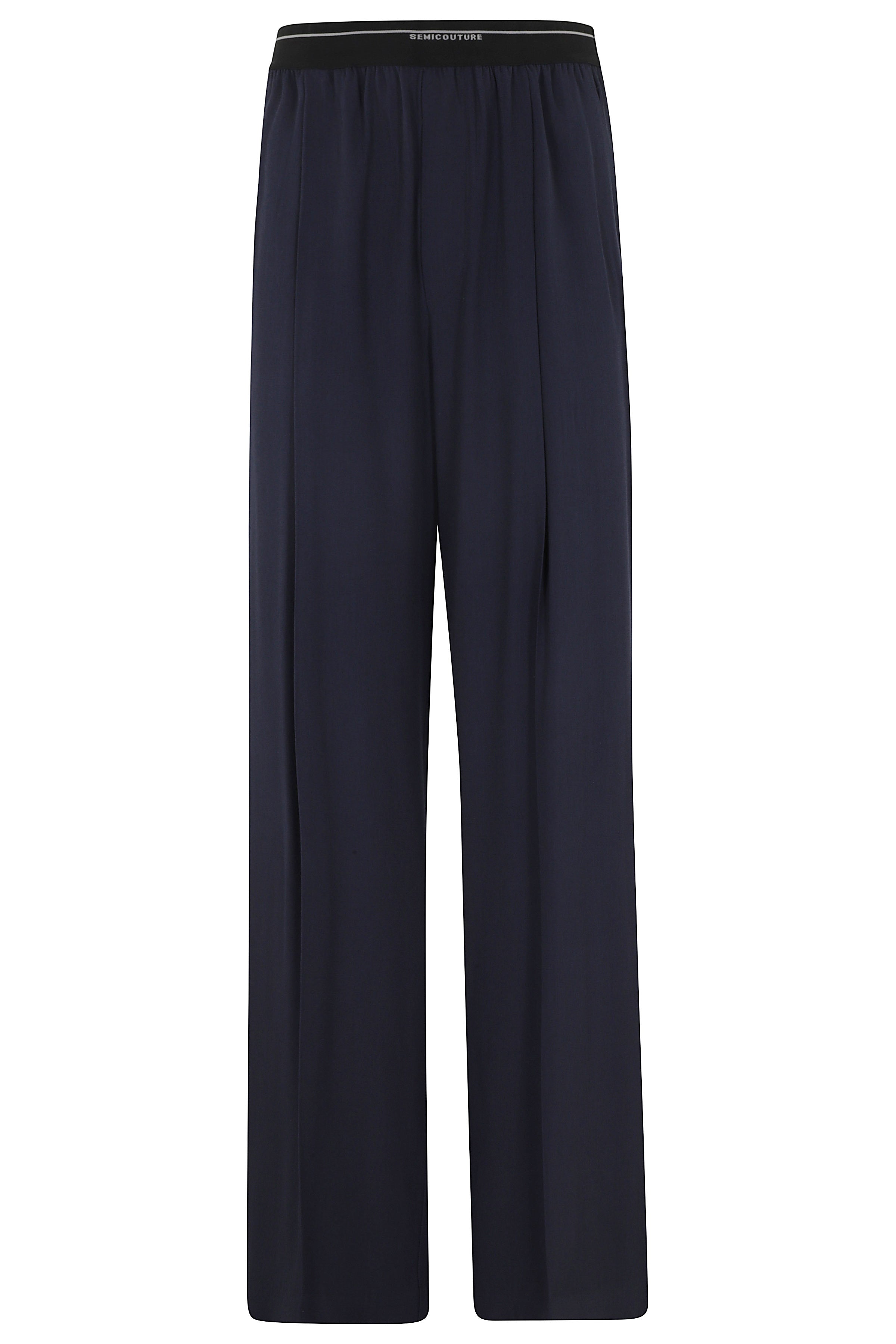 Pantalone Navara Blue Viscosa Pantaloni