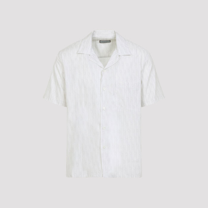Shirt Grey Cotton Lyocell