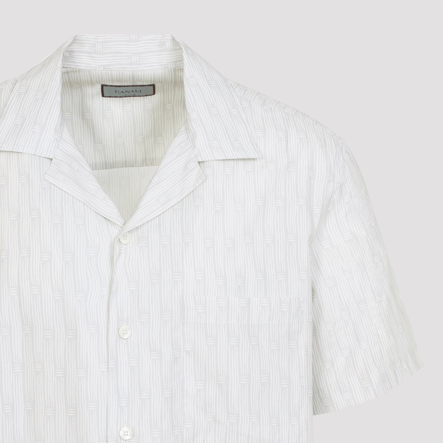 Shirt Grey Cotton Lyocell