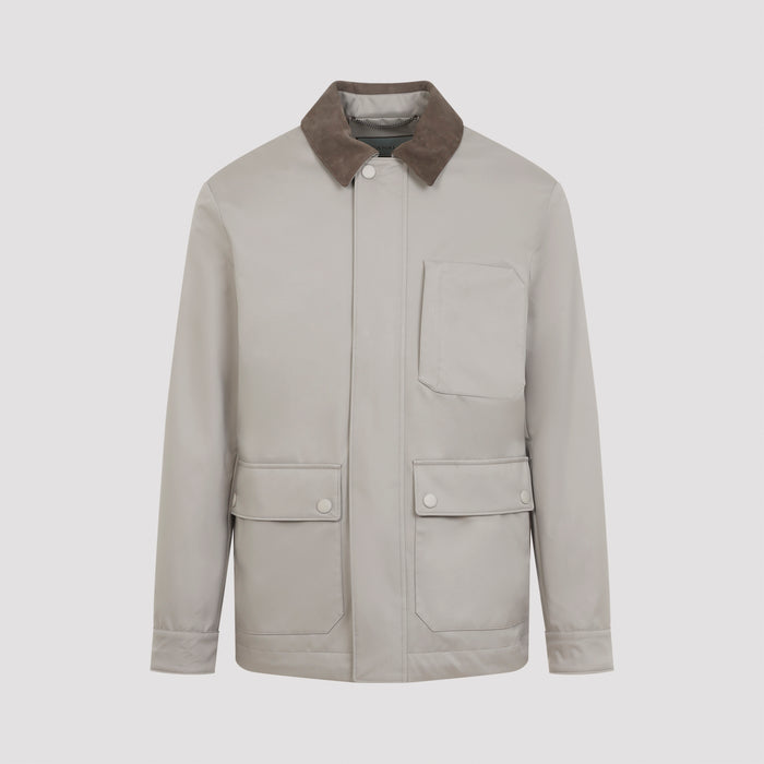 Outerwear Jacket Nude & Neutrals Polyester