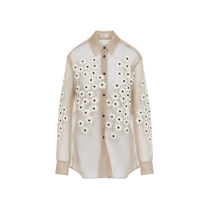 Argo Top Nude & Neutrals Silk