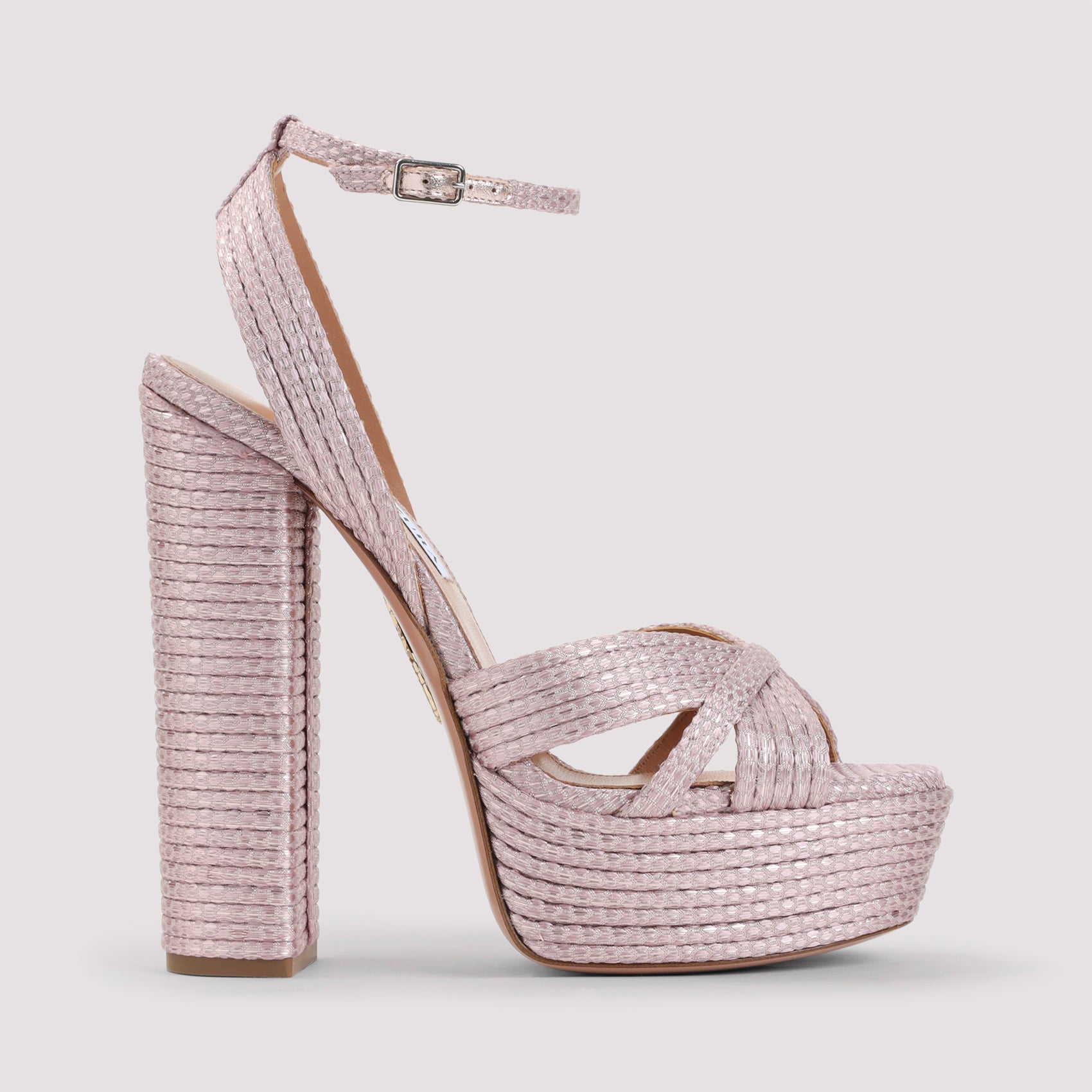 Sundace Sandals Pink & Purple Leather Cord