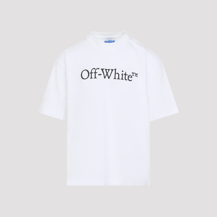 Big Bookish Skate T-shirt White Cotton Tshirt