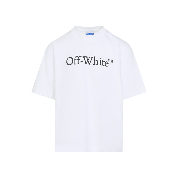 Big Bookish Skate T-shirt White Cotton Tshirt