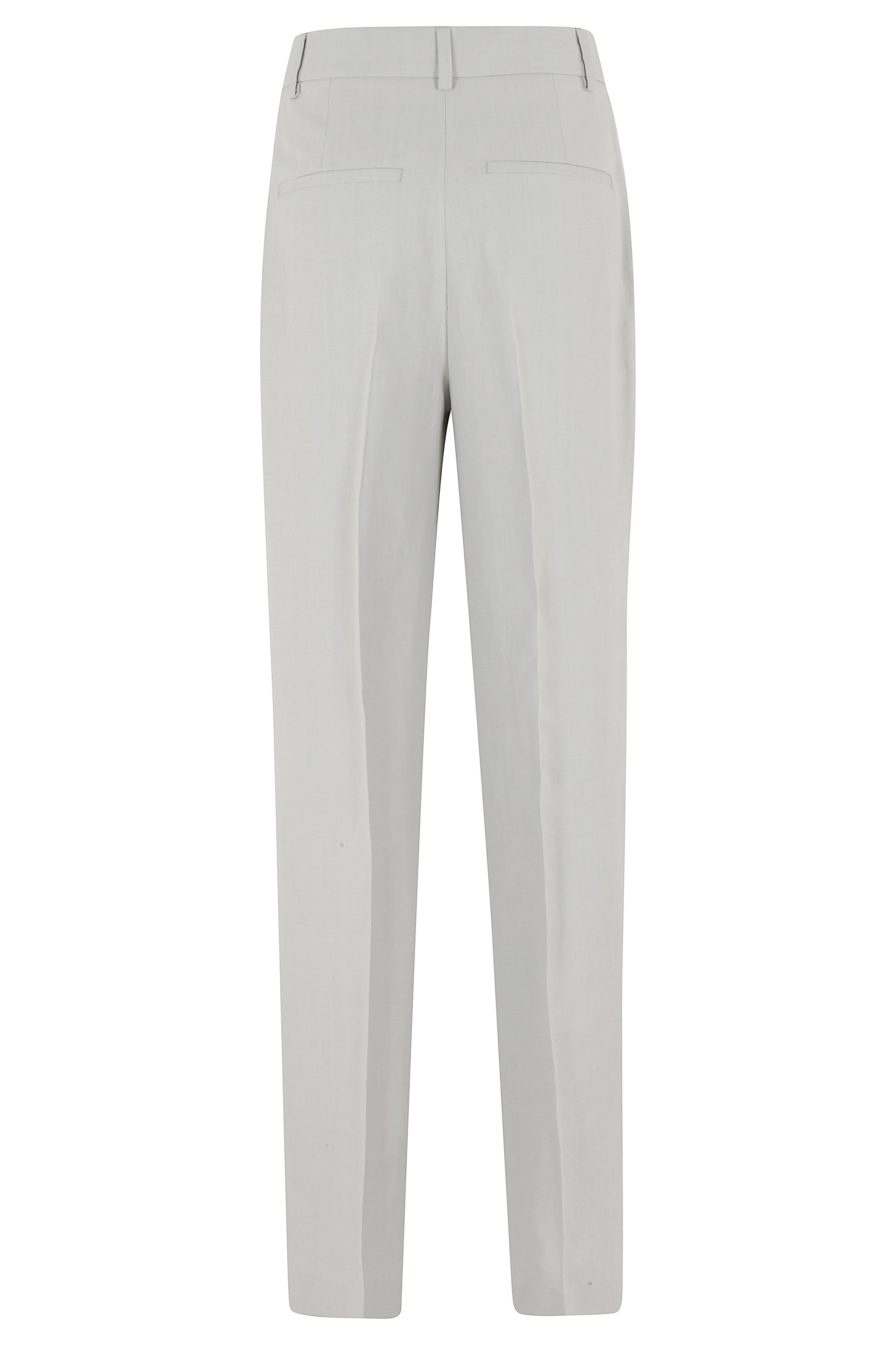 Pantalone Grey Viscosa Lino Pantaloni