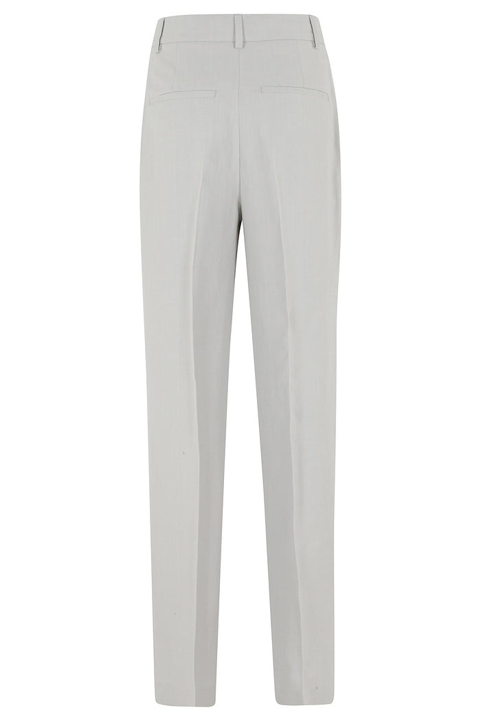 Pantalone Grey Viscosa Lino Pantaloni