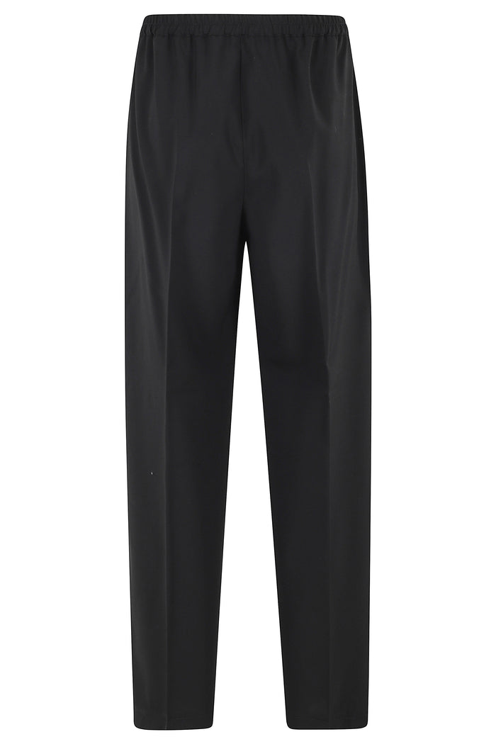 Pantalone Black Lana Vergine Elastan Pantaloni
