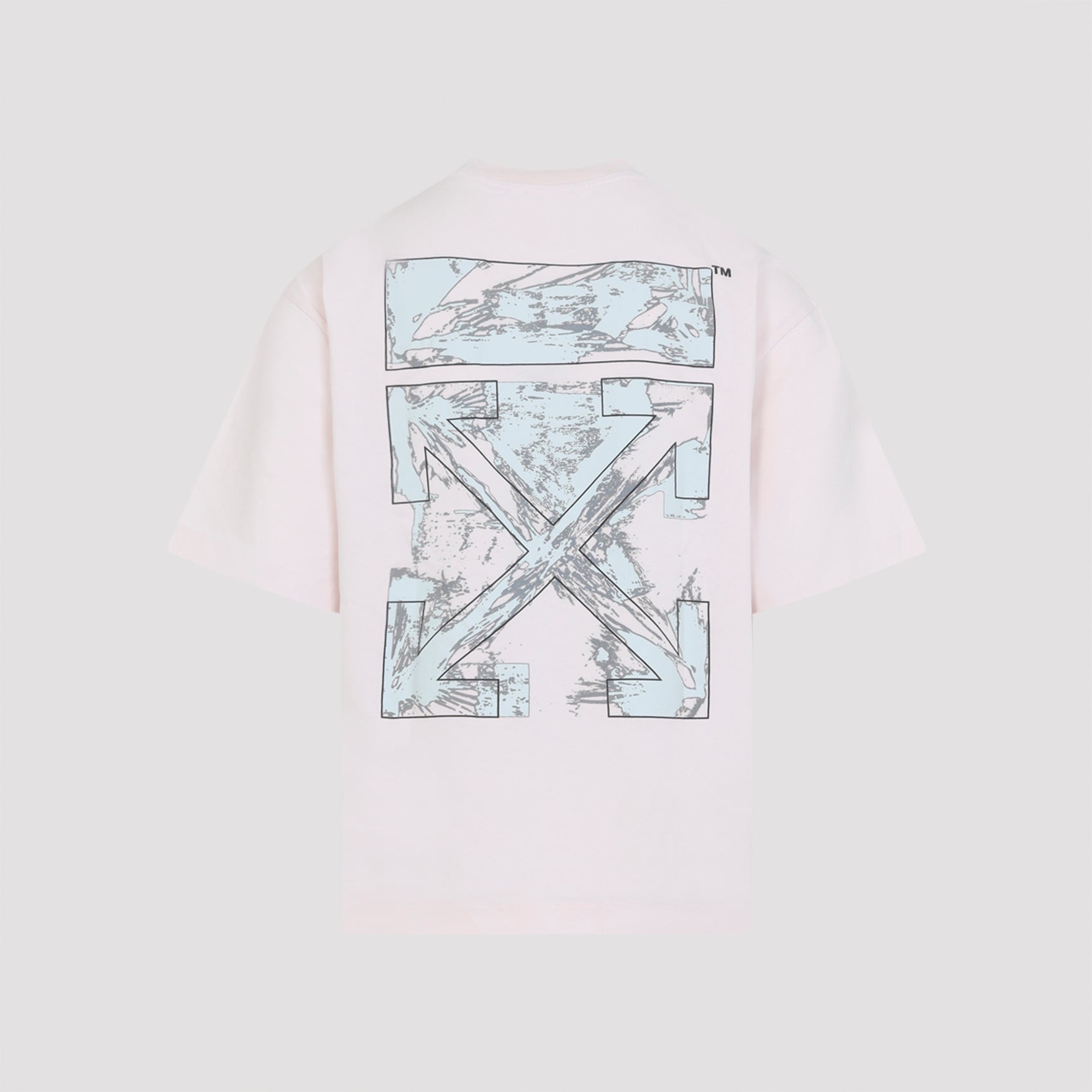 Rubbed Paint Arrows Skate T-shirt Nude & Neutrals Cotton Tshirt