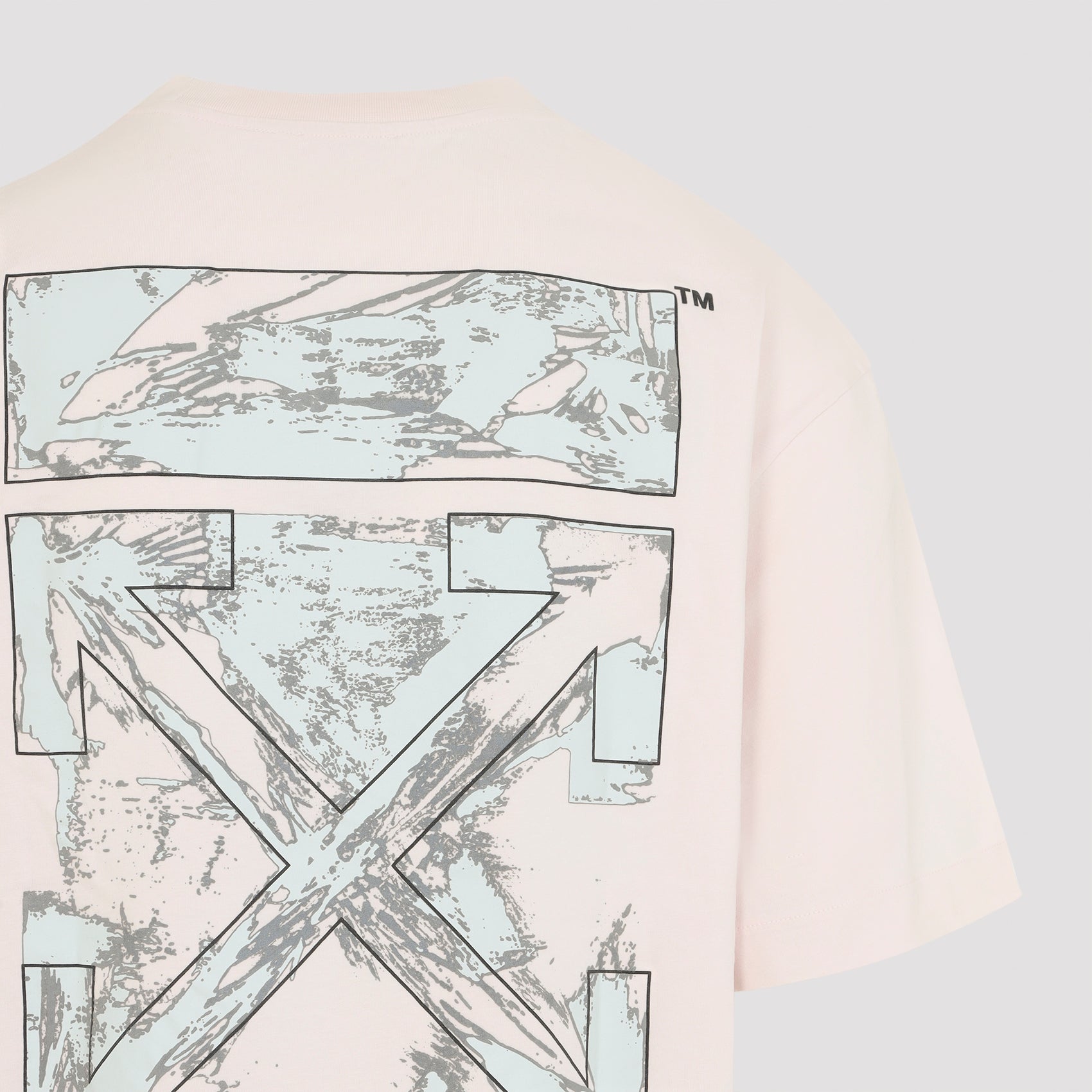 Rubbed Paint Arrows Skate T-shirt Nude & Neutrals Cotton Tshirt