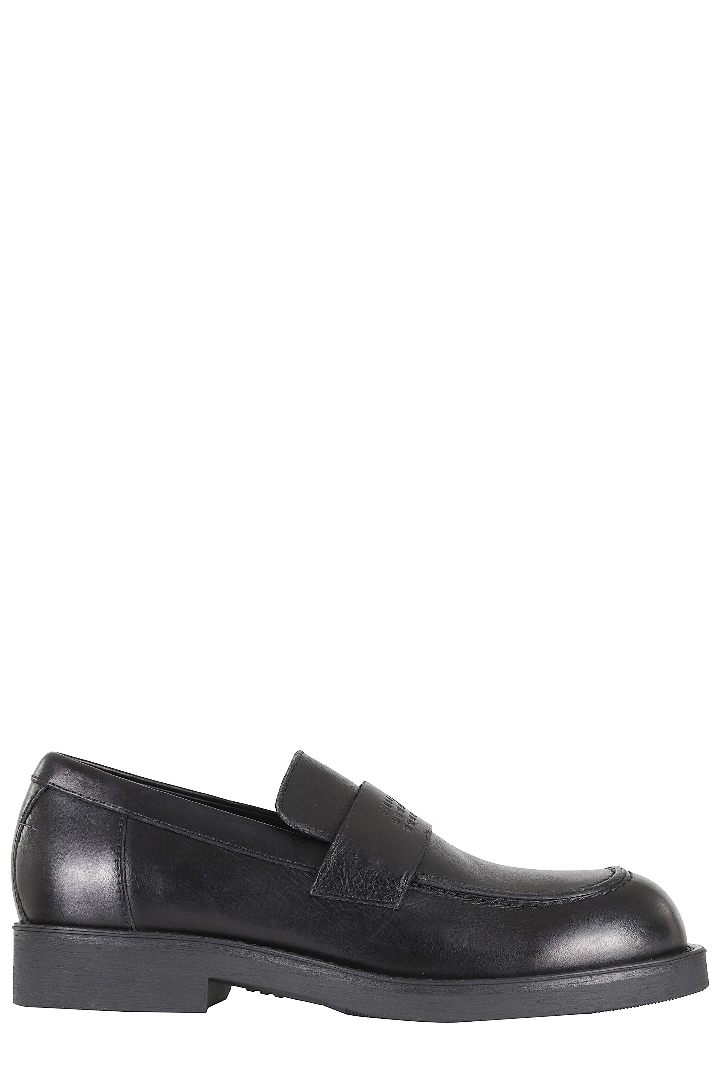 Sneaker Black Calf Leather Calzature