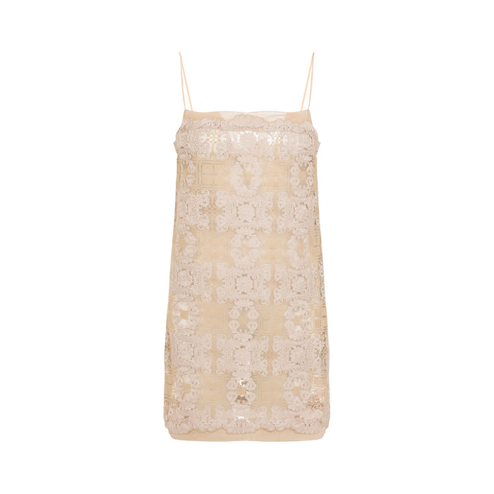 Ermanno Scervino Polyester Mini Dress