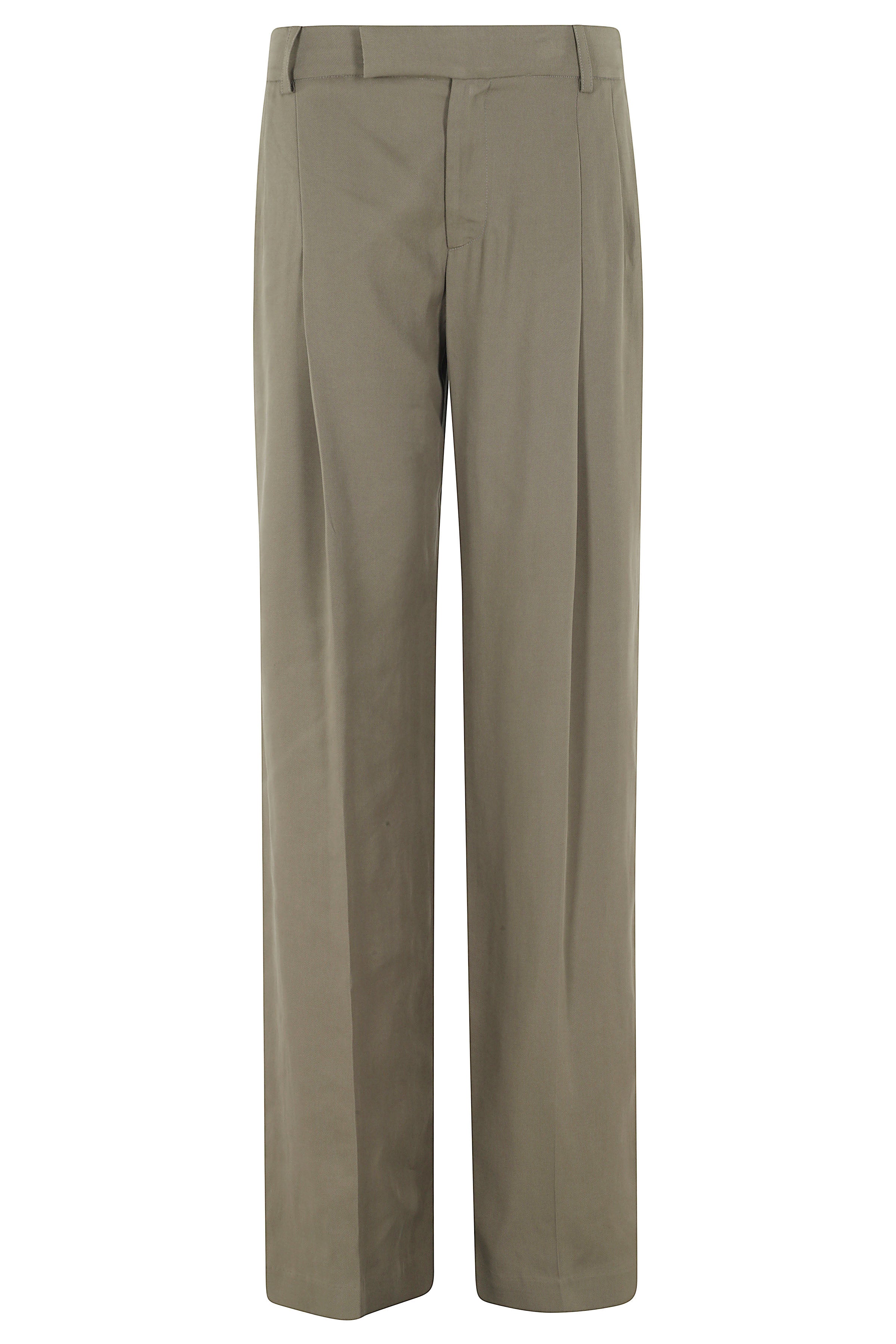 Pantalone 1p Classic Canvas Green Pantaloni