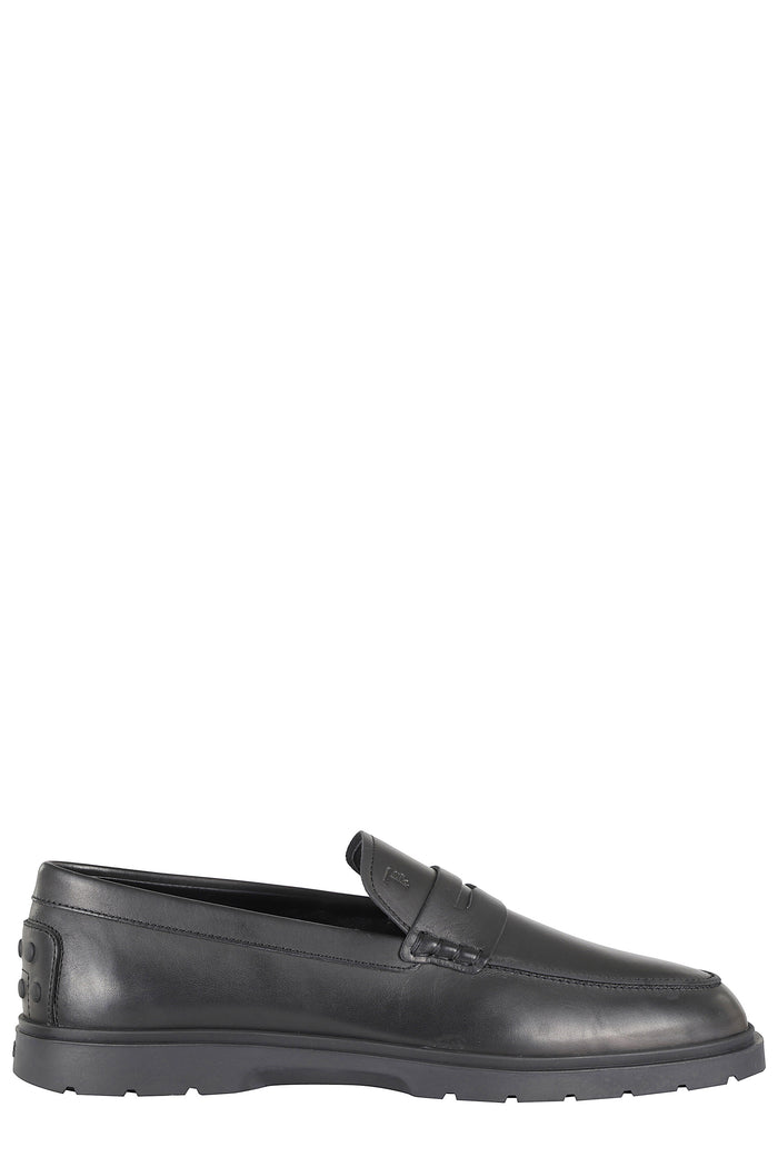 Mocassino Ibrido Estivo 59k Black Pelle Di Vitello Calzature