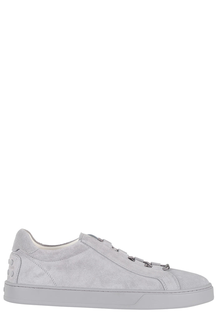 Sportivo Elastico Cassetta 04l Grey Pelle Di Vitello Suola: Gomma Calzature