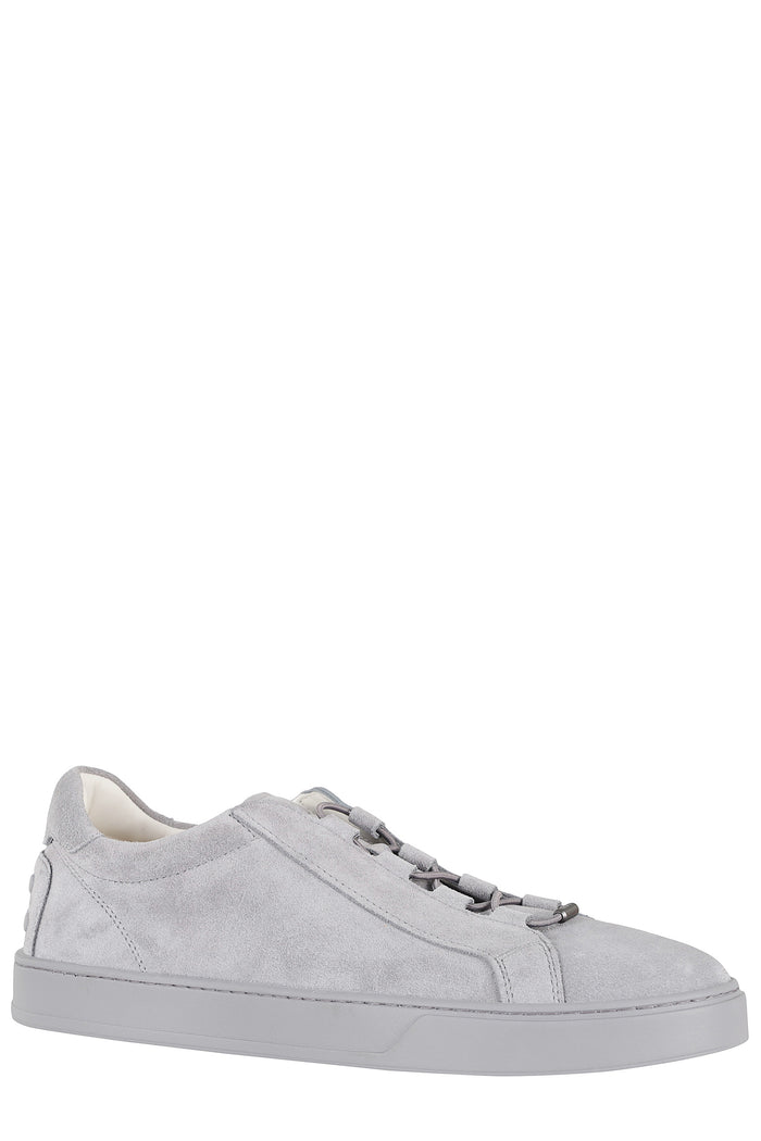 Sportivo Elastico Cassetta 04l Grey Pelle Di Vitello Suola: Gomma Calzature