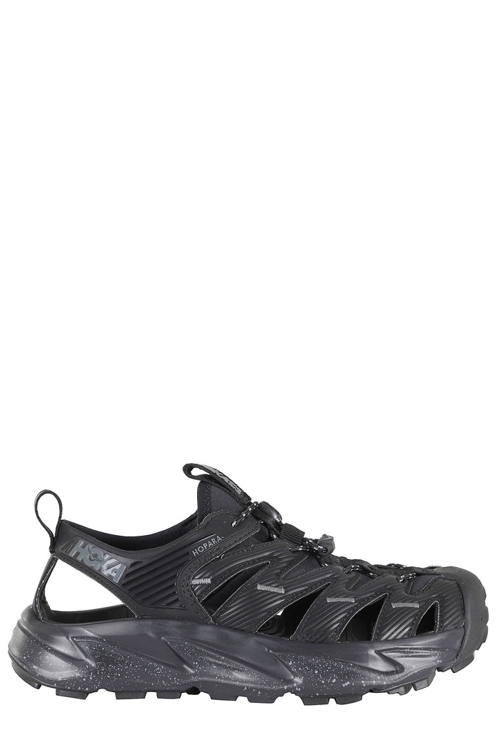 U Hopara Black Neoprene Calzature
