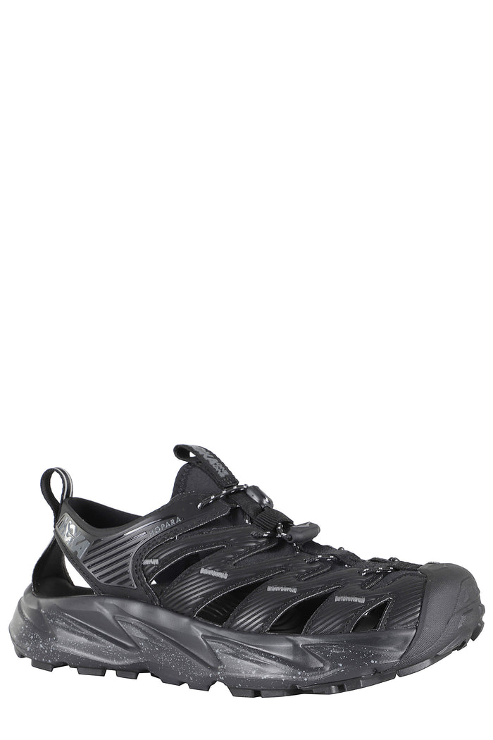 U Hopara Black Neoprene Calzature