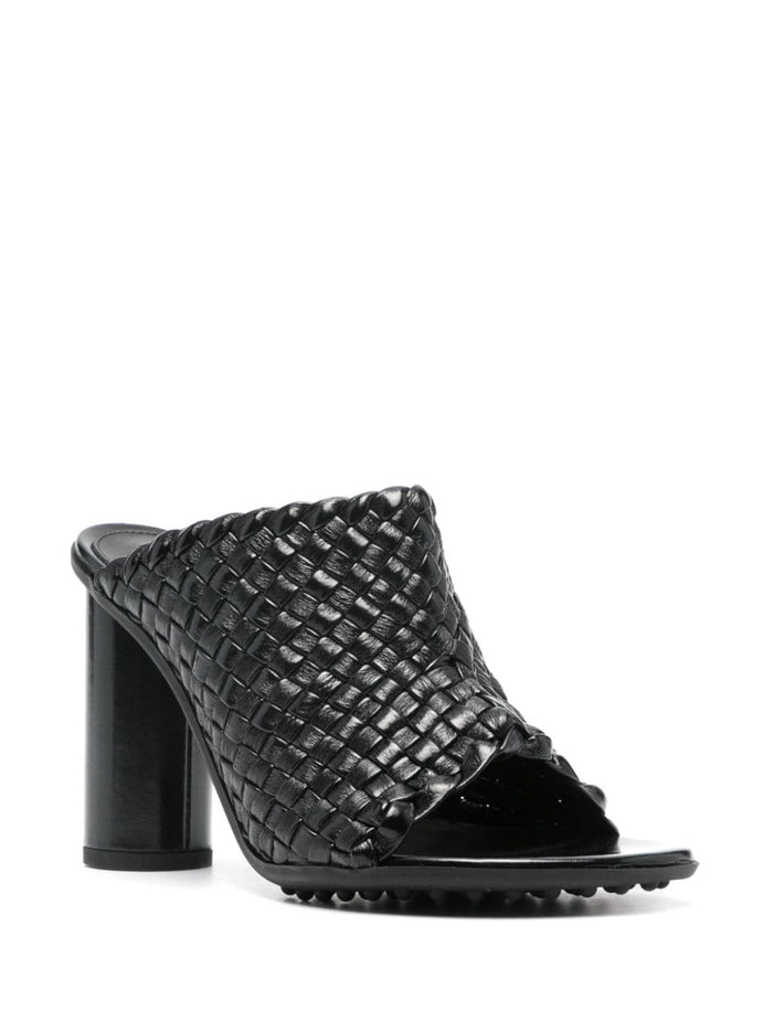 Bottega Veneta Sandals Black Rubber