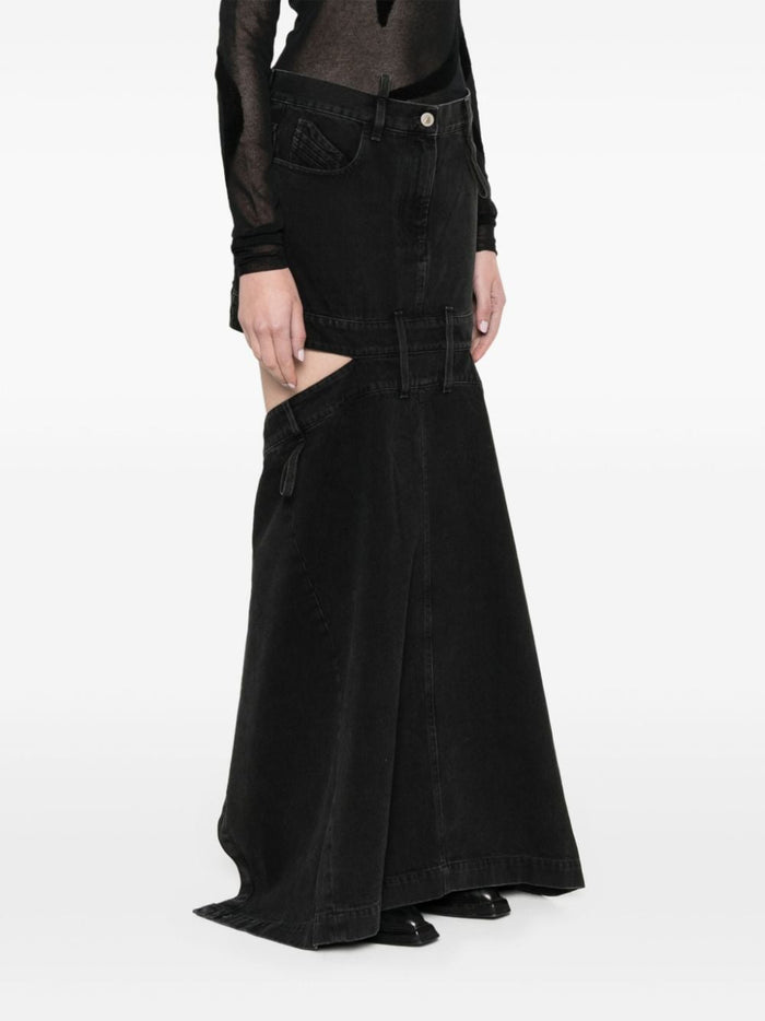 The Attico Skirts Black Lining: Polyester