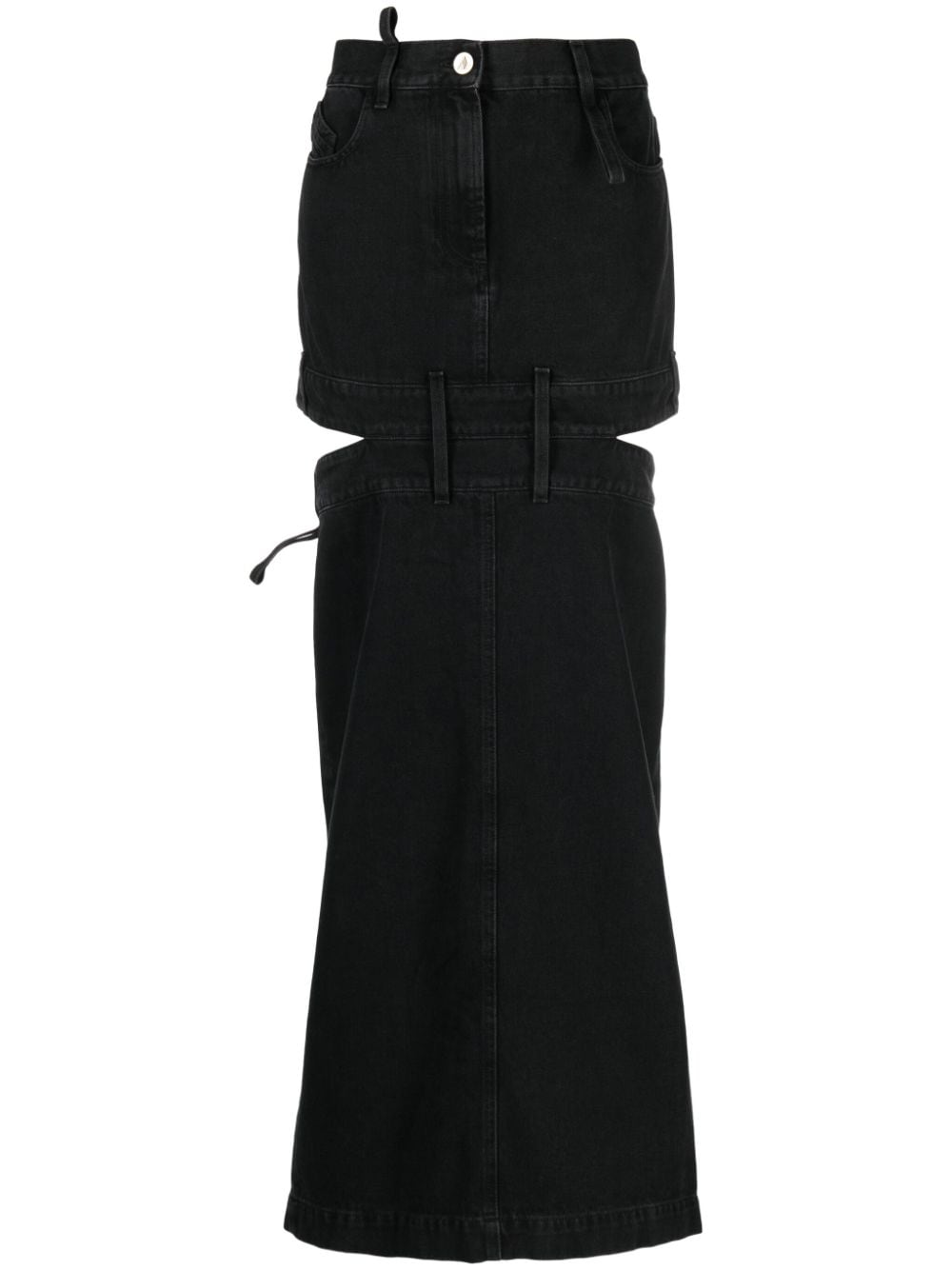 The Attico Skirts Black Lining: Polyester