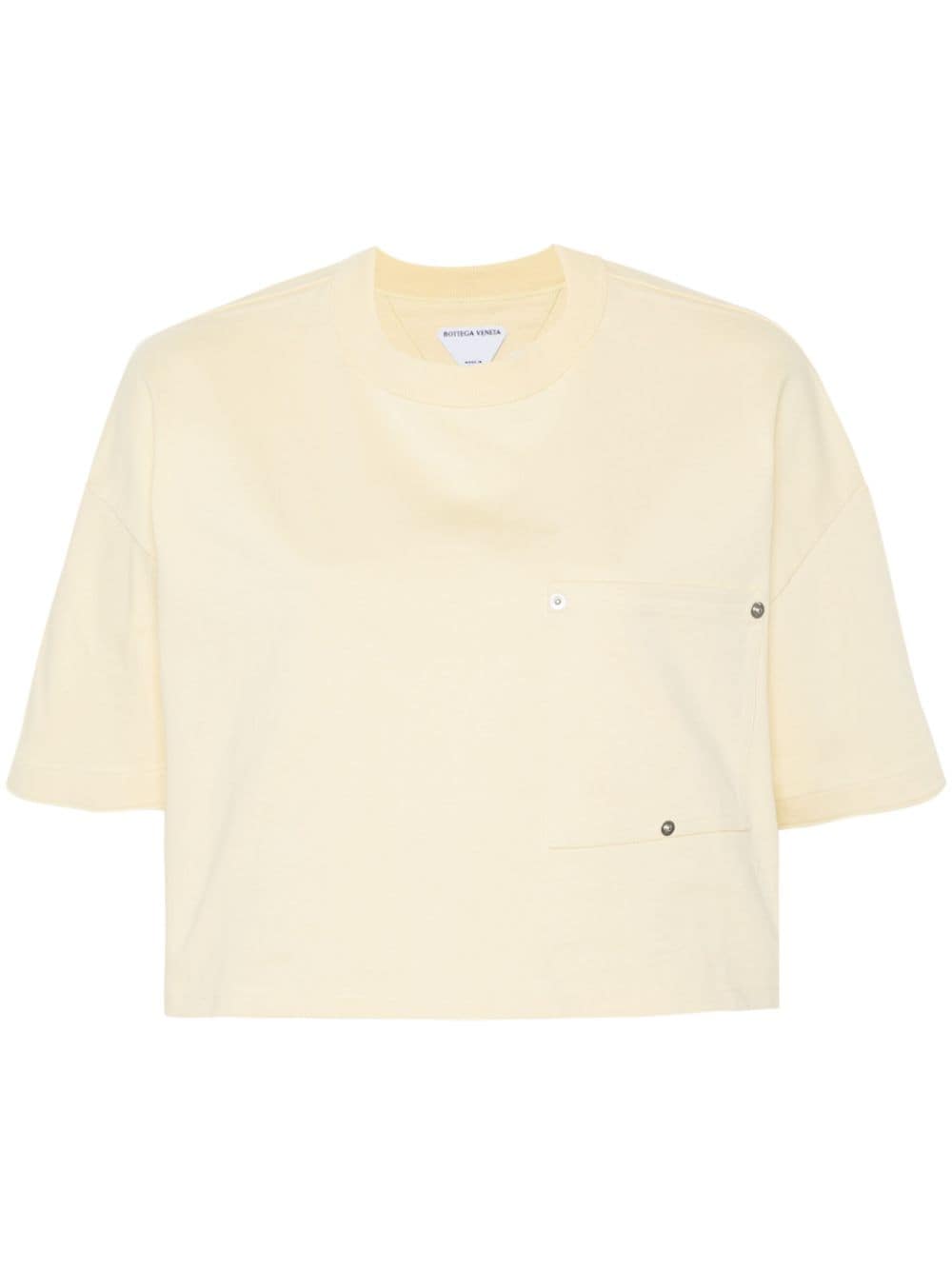 Bottega Veneta T-shirts and Polos Beige Cotton